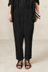 Poplin Cropped Pull on Full Pant Urban Zen